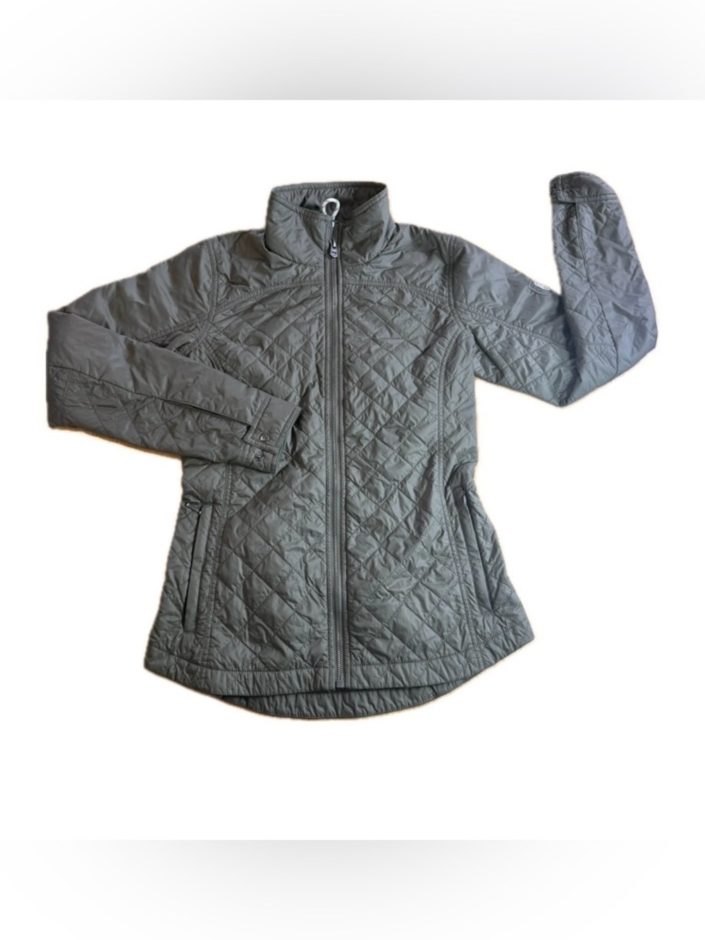 KUHL Projekt Lightweight Quilted Jacket Green Womens XS Outdoors Hiking EUC